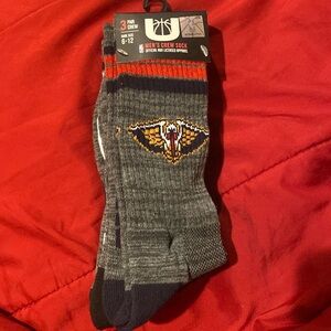 NBA Pelicans socks men’s 6-12
